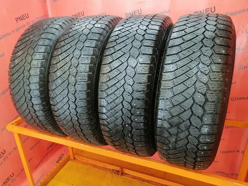 Комплект б/у шин 235/65 R17 Continental ContiIceContact 4x4