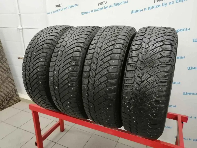 Комплект б/у шин 235/65 R17 Continental ContiIceContact 4x4