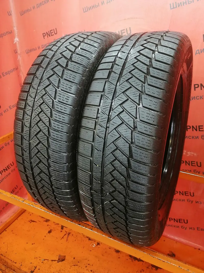 Пара б/у шин 235/65 R17 Continental ContiWinterContact TS 850 P SUV