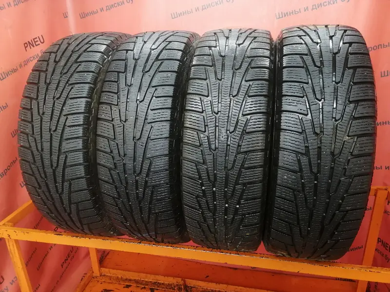 Комплект б/у шин 235/65 R18 Nokian Hakkapeliitta R SUV, фото 1