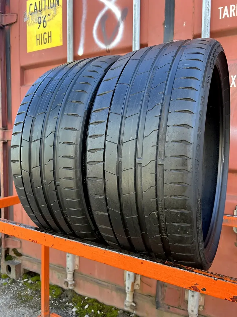 Пара б/у шин 245/30 R20 Continental SportContact 7