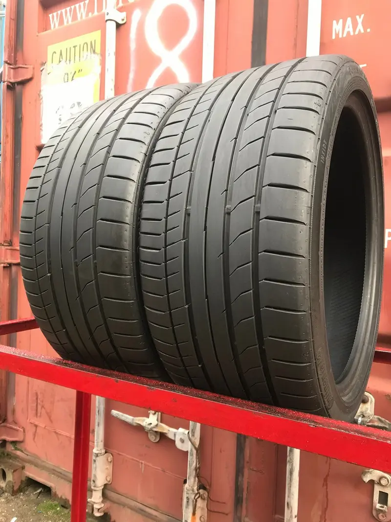 Пара б/у шин 245/35 R18 Continental ContiSportContact 5 P