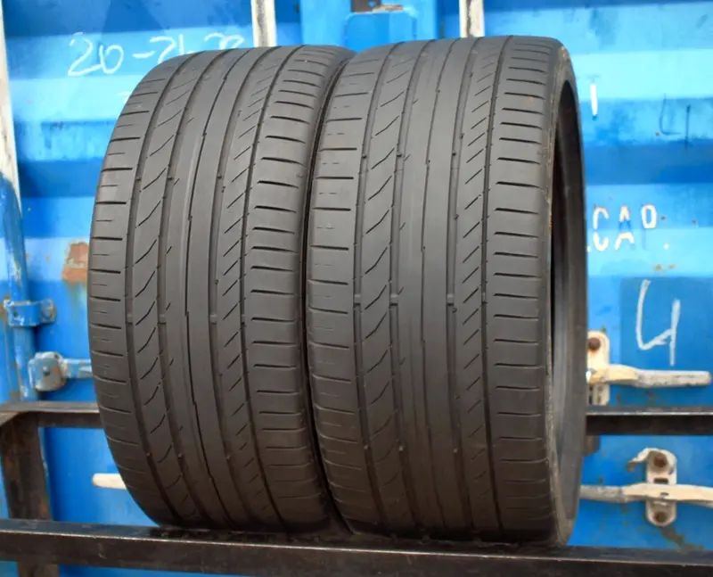 Пара б/у шин 245/35 R18 Continental ContiSportContact 5 RunFlat