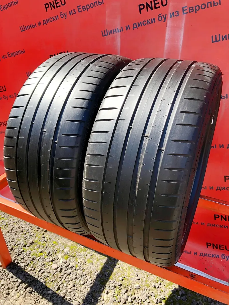 Пара б/у шин 245/35 R18 Michelin Pilot Sport 4