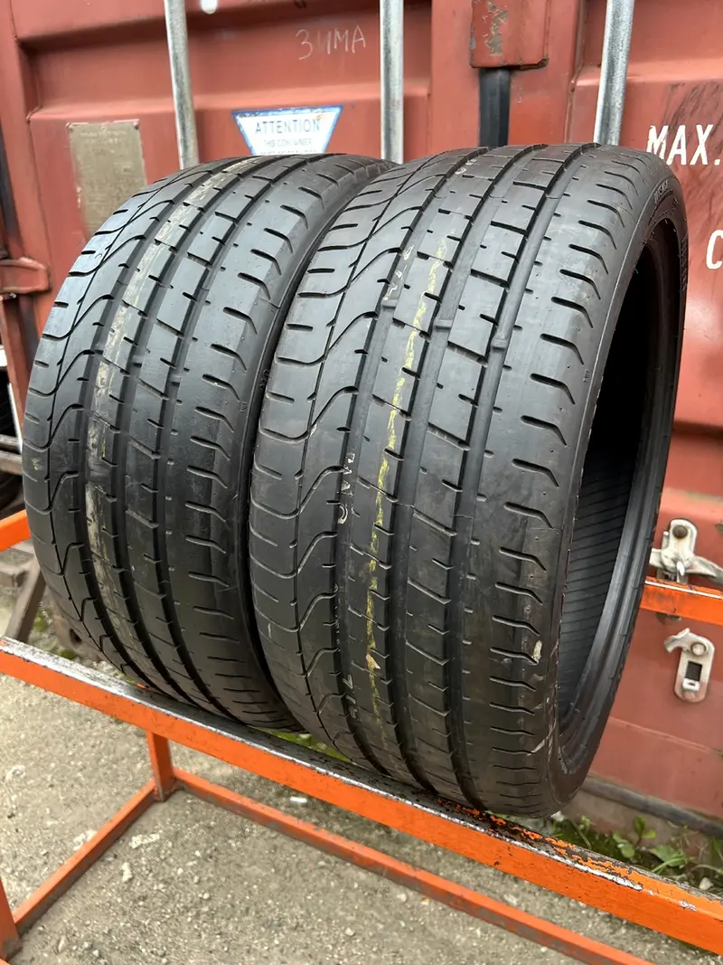 Пара б/у шин 245/35 R18 Pirelli P Zero