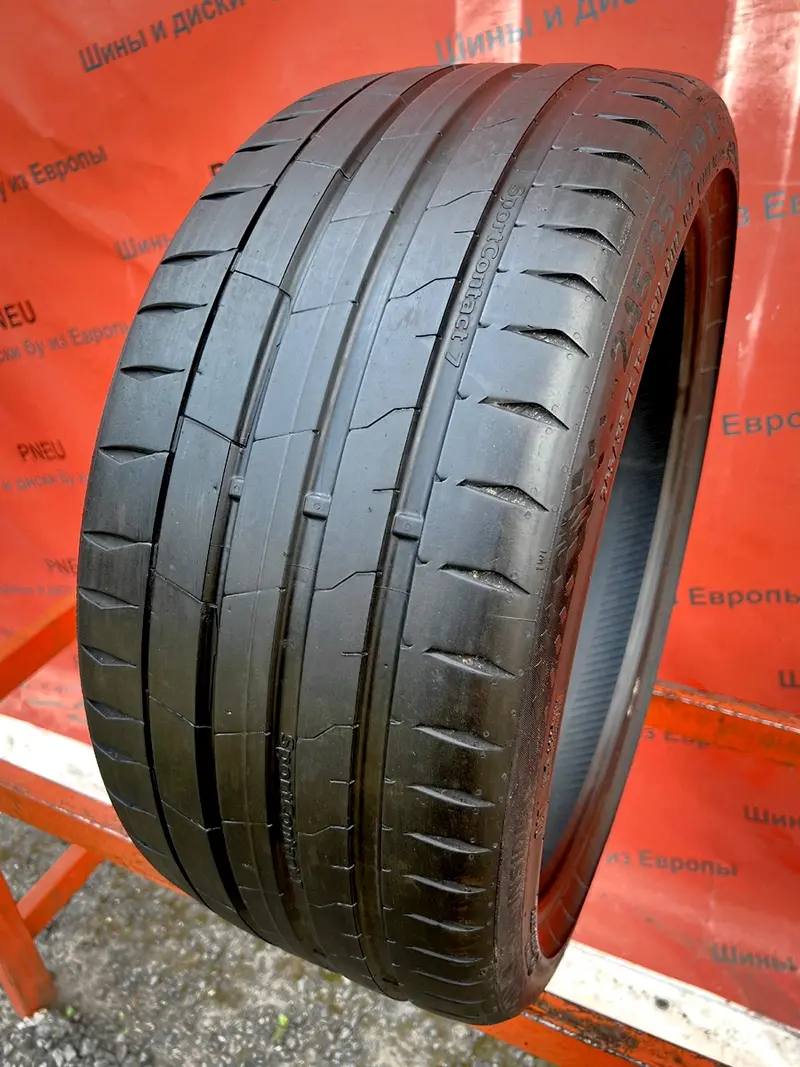 Б/у шина 245/35 R19 Continental SportContact 7
