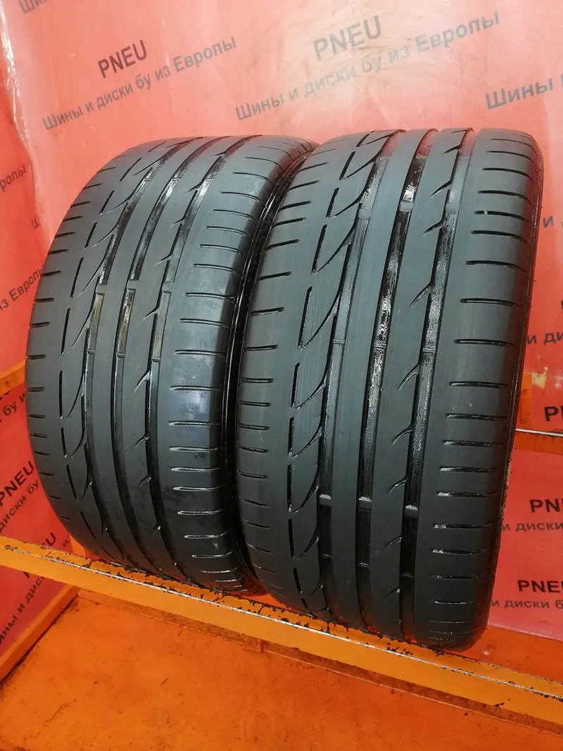 Пара б/у шин 245/40 R17 Bridgestone Potenza S001 RFT