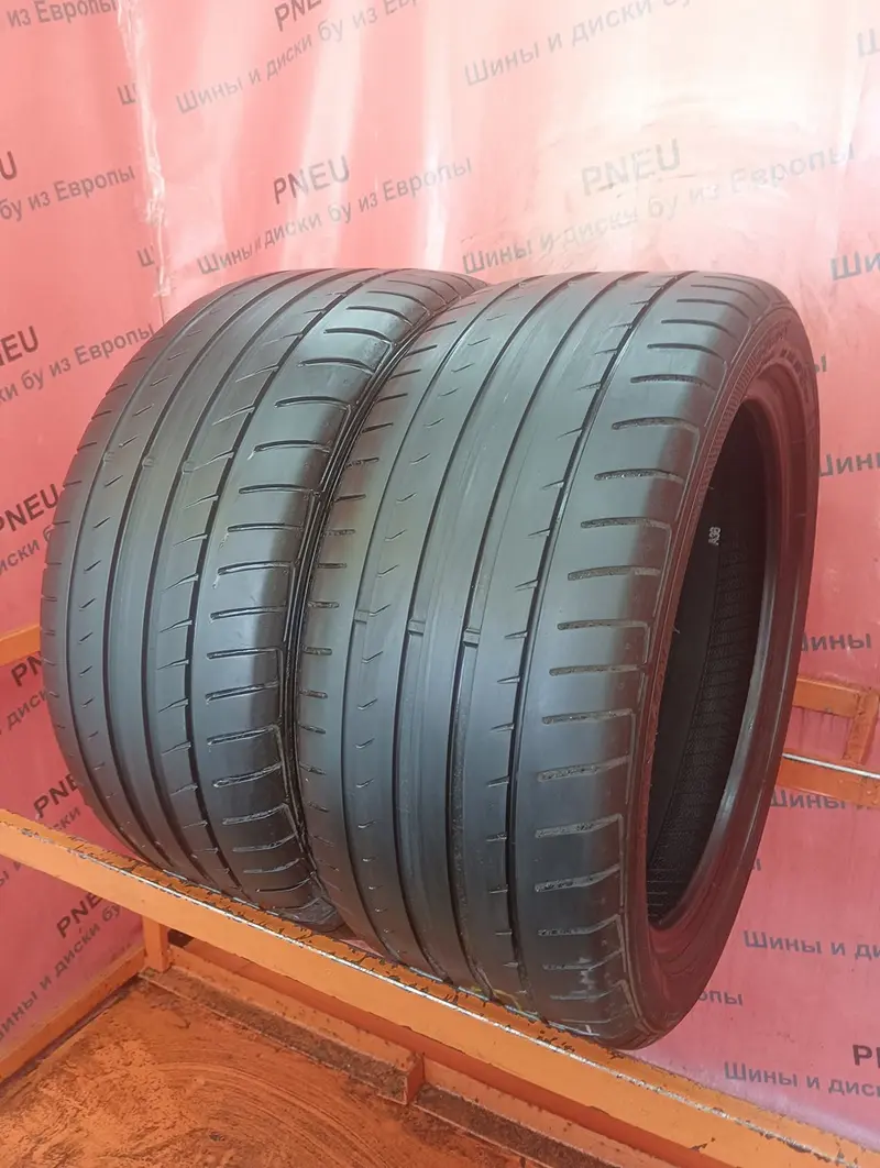 Пара б/у шин 245/40 R17 Dunlop SP Sport Maxx TT RFT, фото 1