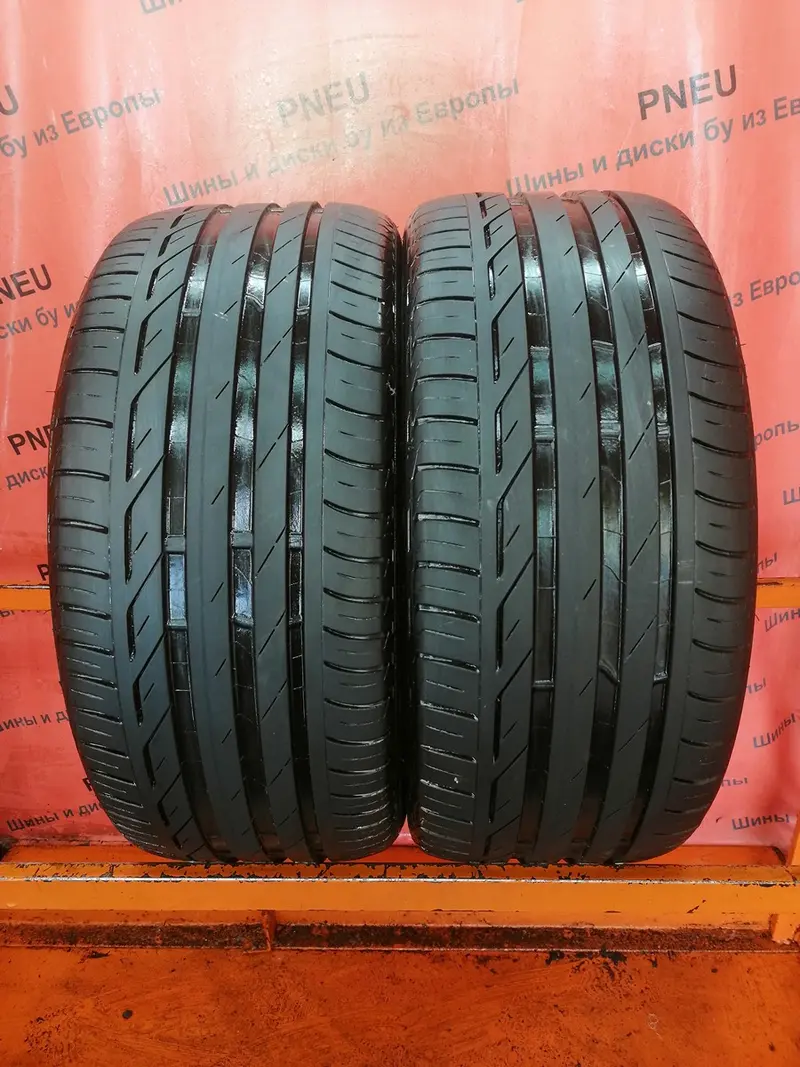 Пара б/у шин 245/40 R18 Bridgestone Turanza T001