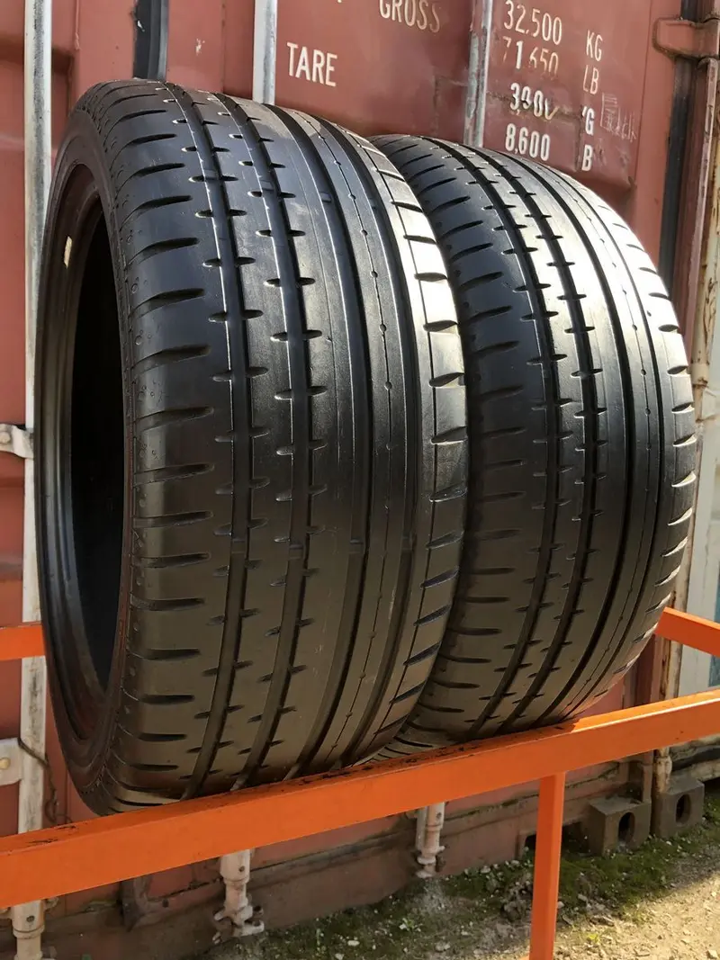Пара б/у шин 245/40 R18 Continental ContiSportContact 2
