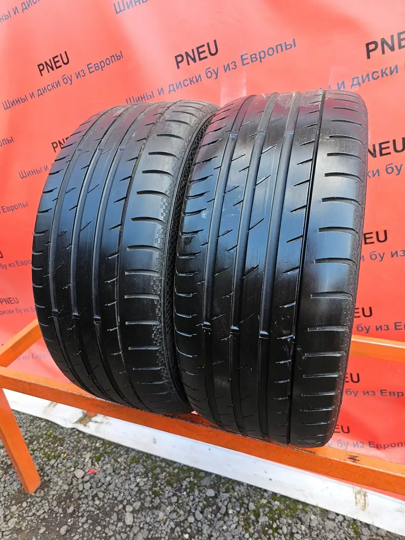 Пара б/у шин 245/40 R18 Continental ContiSportContact 3
