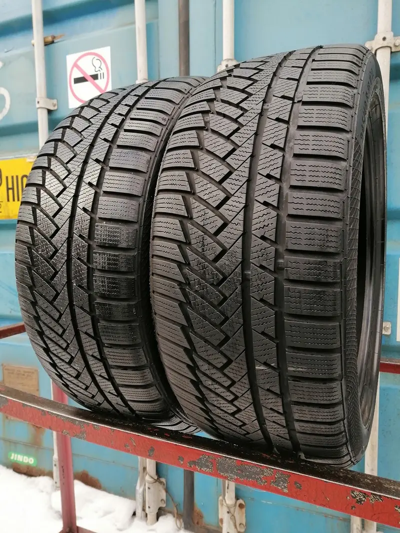 Пара б/у шин 245/40 R18 Continental ContiWinterContact TS 850 P