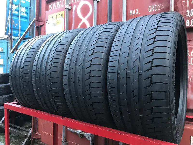 Комплект б/у шин 245/40 R18 Continental PremiumContact 6