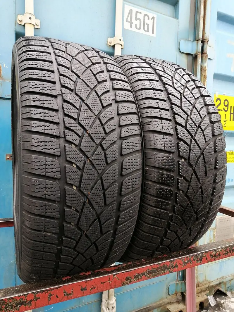 Пара б/у шин 245/40 R18 Dunlop SP Winter Sport 3D