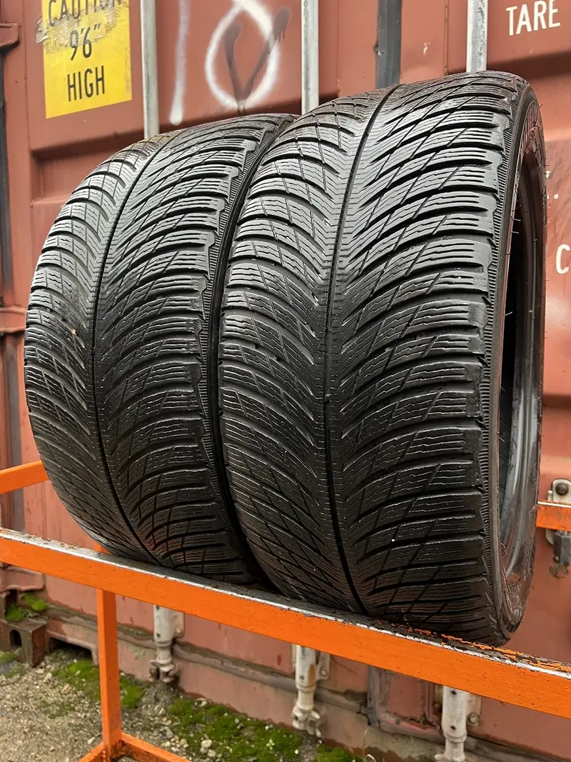 Пара б/у шин 245/40 R18 Michelin Pilot Alpin 5, фото 1
