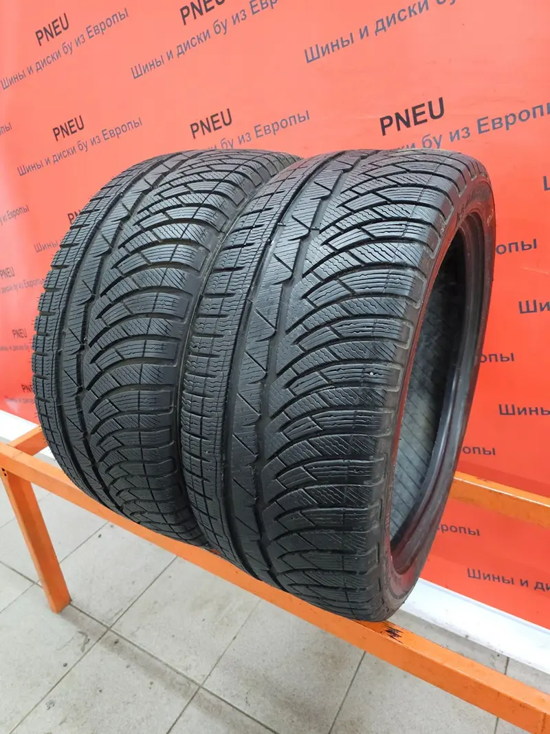 Пара б/у шин 245/40 R18 Michelin Pilot Alpin PA 4