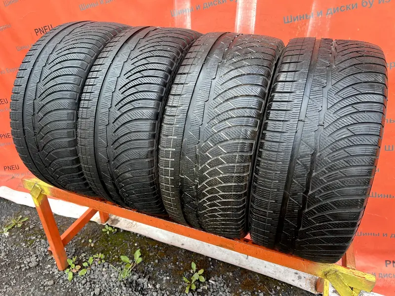 Комплект б/у шин 245/40 R18 Michelin Pilot Alpin PA 4, фото 1
