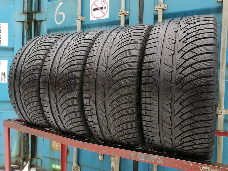 Комплект б/у шин 245/40 R18 Michelin Pilot Alpin PA 4