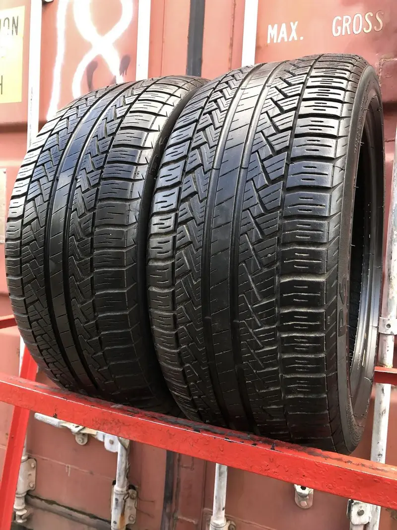 Пара б/у шин 245/40 R18 Pirelli P 6 Four Seasons