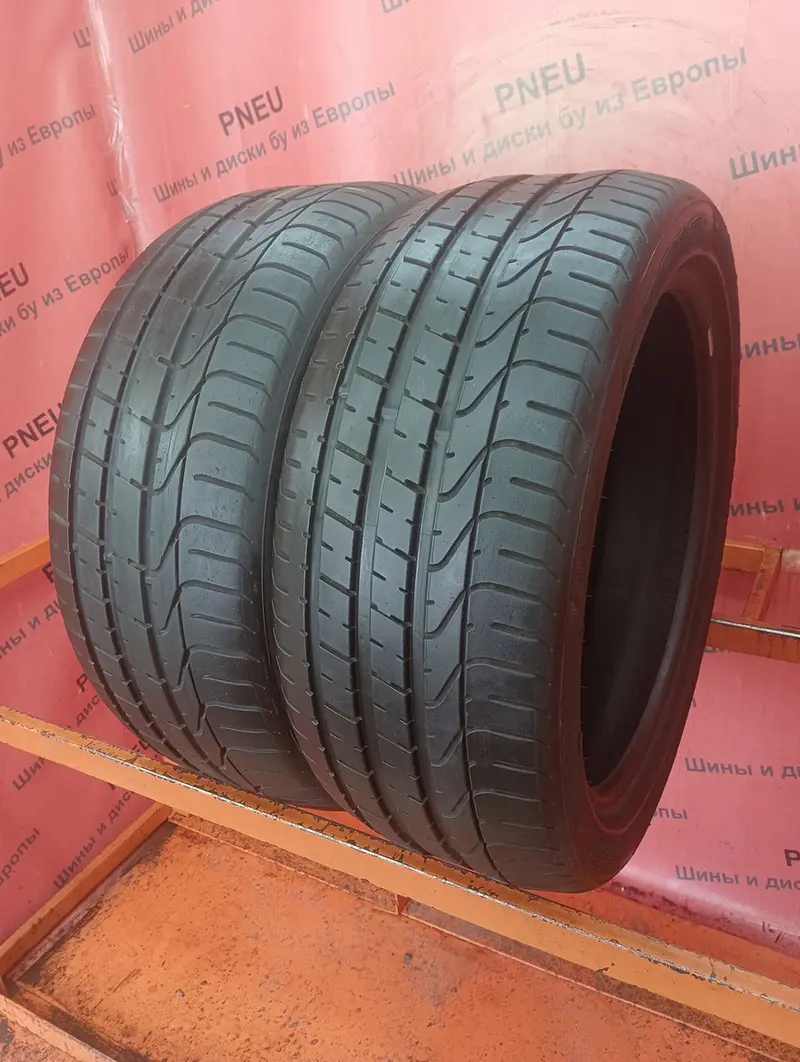 Пара б/у шин 245/40 R18 Pirelli P Zero, фото 1