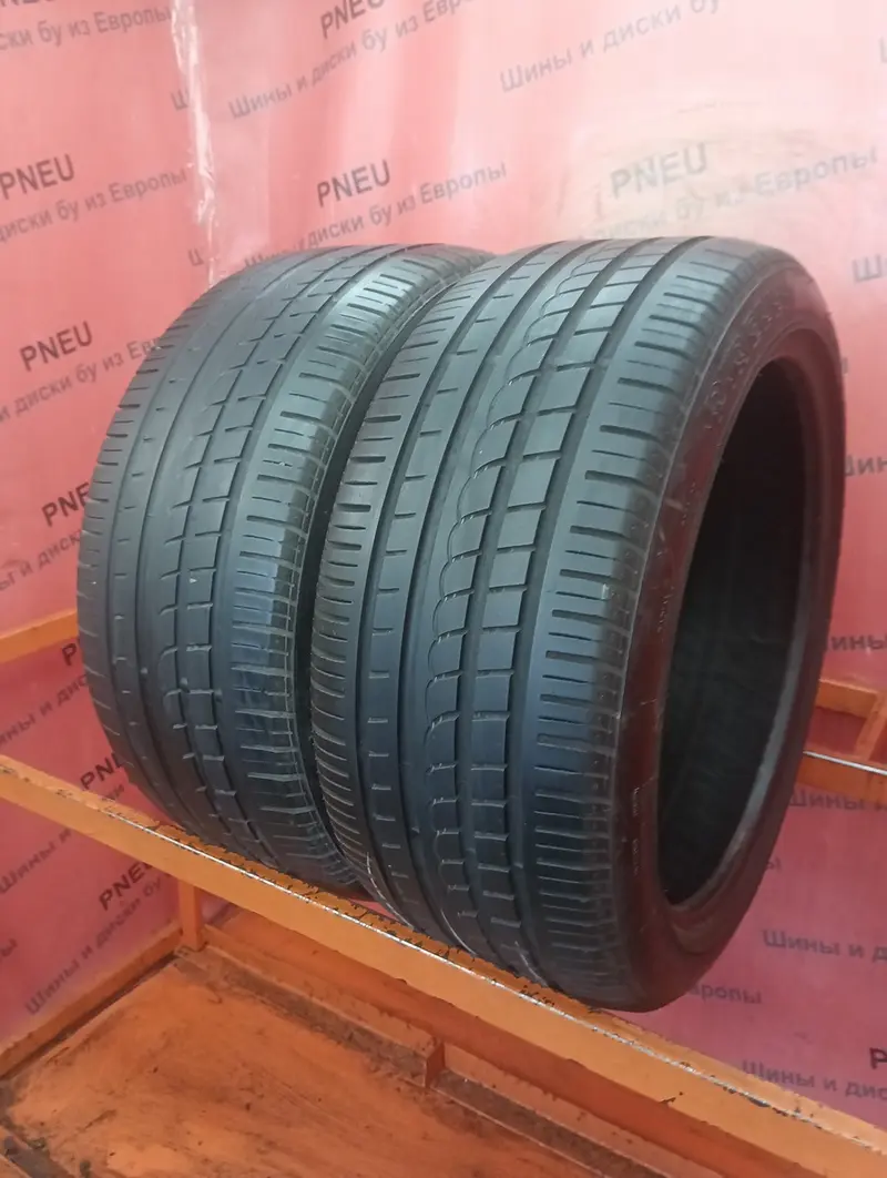 Пара б/у шин 245/40 R18 Pirelli P Zero Rosso, фото 1