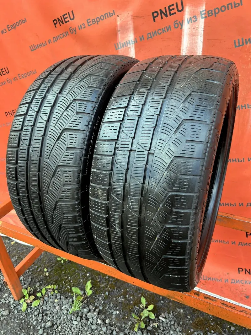 Пара б/у шин 245/40 R18 Pirelli Winter 210 Sottozero 2, фото 1
