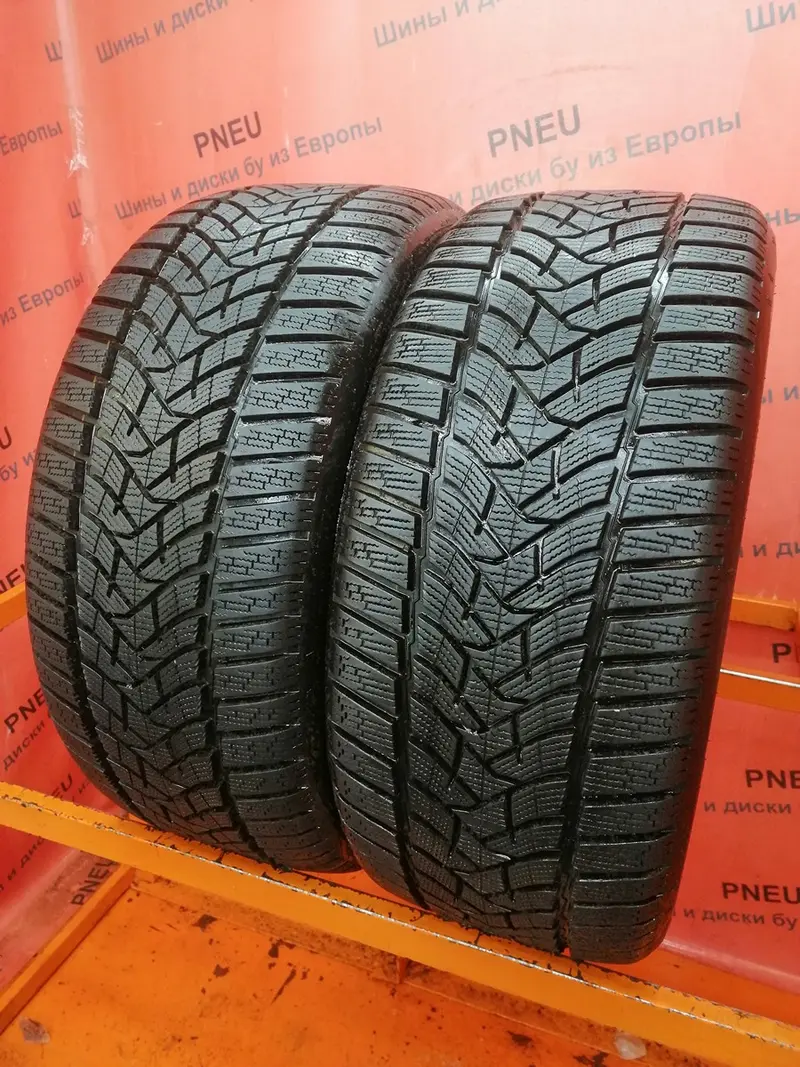 Пара б/у шин 245/40 R19 Dunlop Winter Sport 5