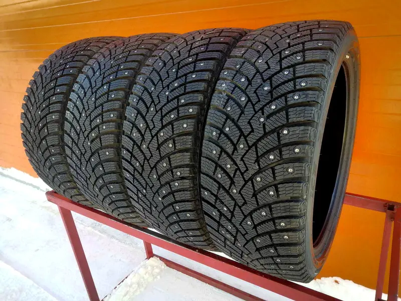 Комплект новых шин 245/40 R19 Pirelli Ice Zero 2 RunFlat, фото 1
