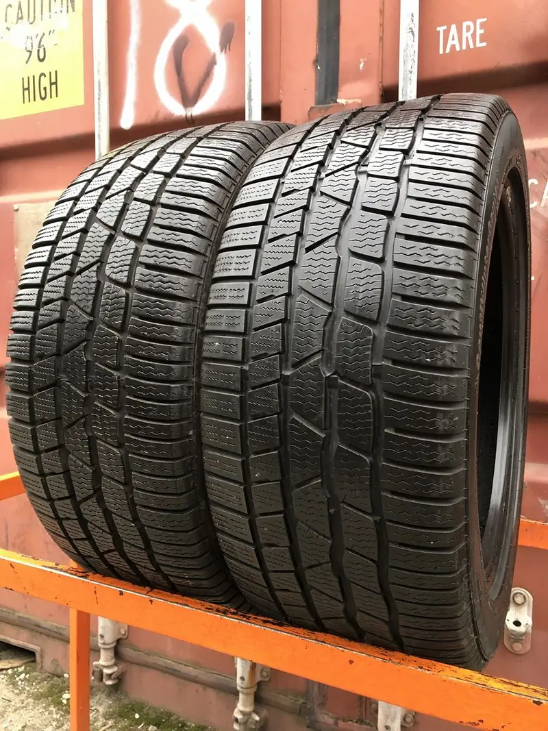 Пара б/у шин 245/45 R17 Continental ContiWinterContact TS 830 P