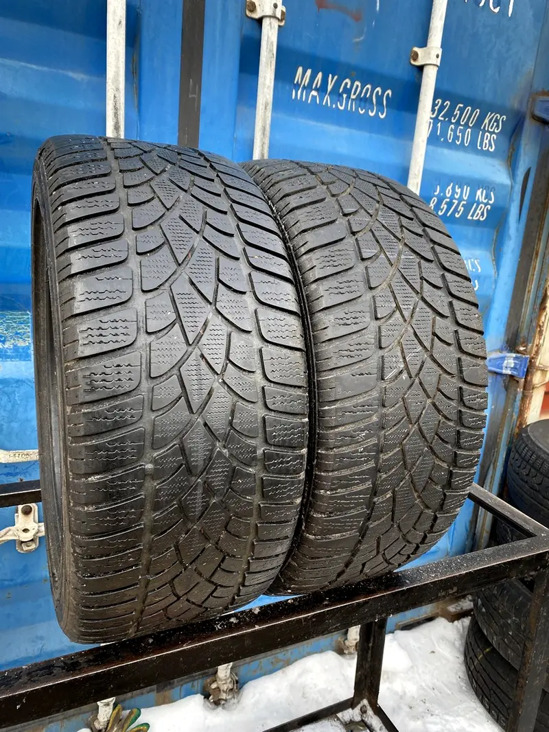 Пара б/у шин 245/45 R17 Dunlop SP Winter Sport 3D