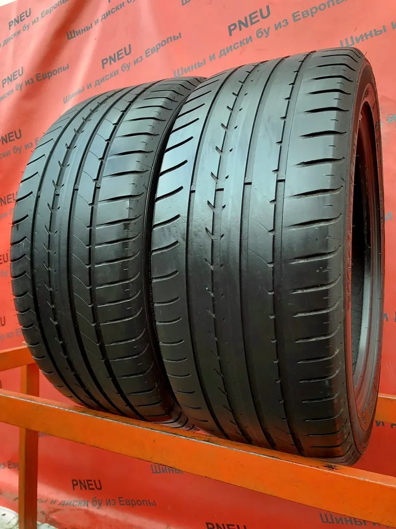 Пара б/у шин 245/45 R17 Goodyear EfficientGrip, фото 1