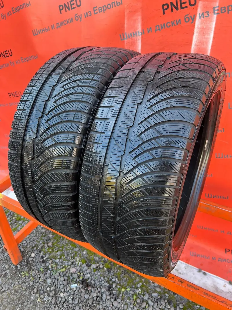 Пара б/у шин 245/45 R17 Michelin Pilot Alpin PA 4