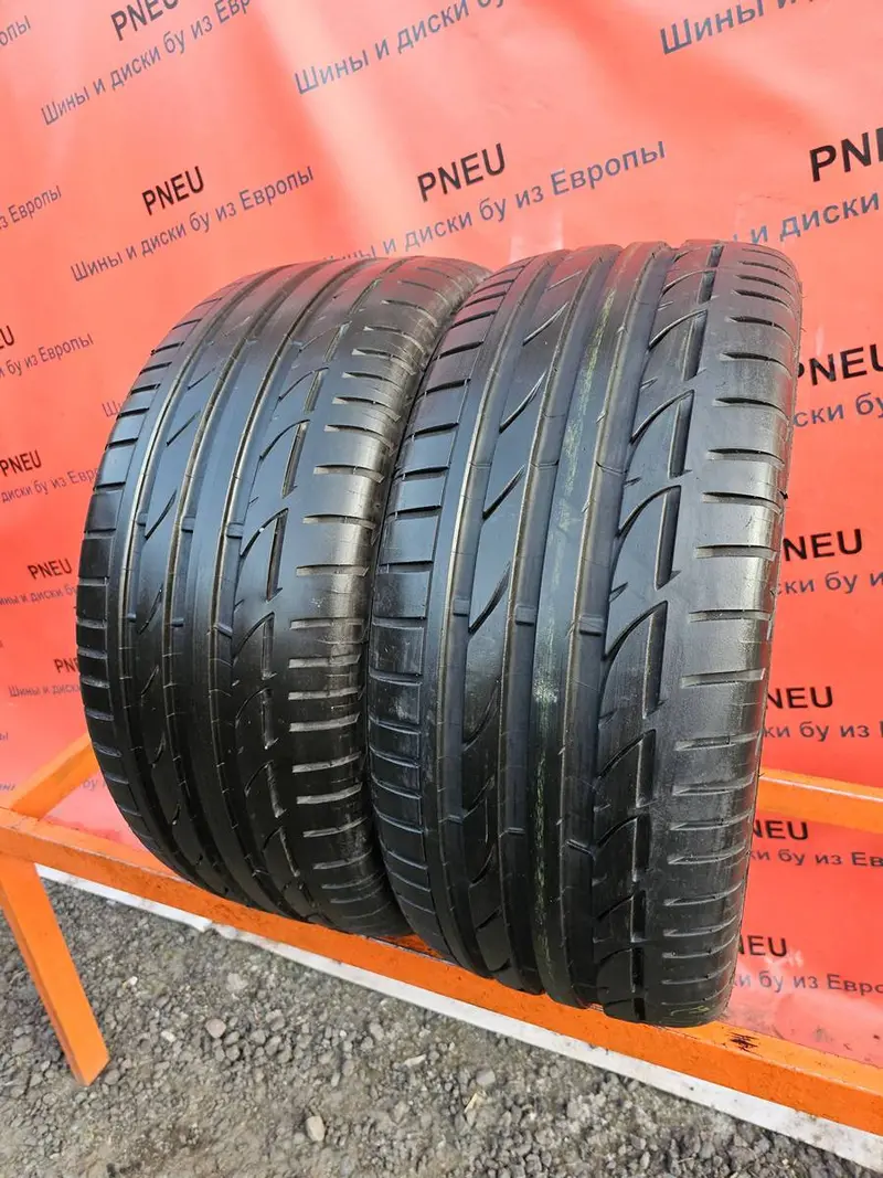 Пара б/у шин 245/45 R18 Bridgestone Potenza S001
