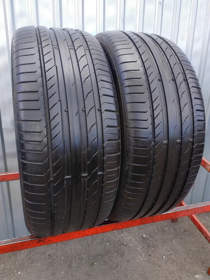 Пара б/у шин 245/45 R18 Continental ContiSportContact 5 P