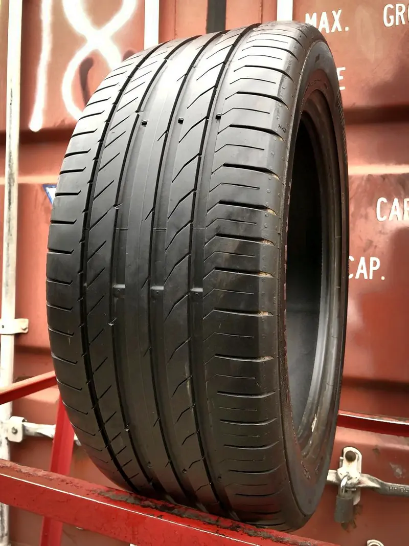 Б/у шина 245/45 R18 Continental ContiSportContact 5 P