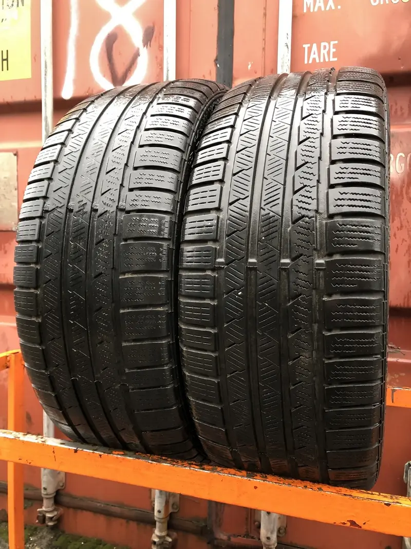 Пара б/у шин 245/45 R18 Continental ContiWinterContact TS 810 Sport