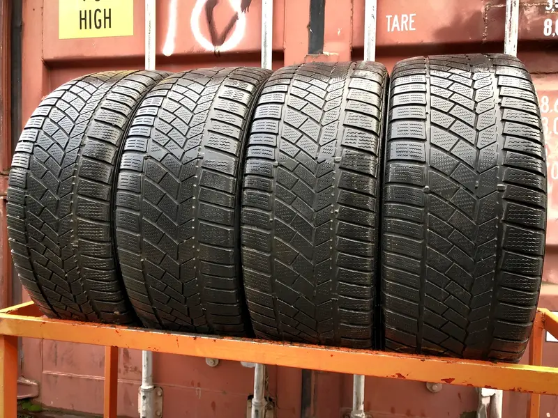 Комплект б/у шин 245/45 R18 Continental ContiWinterContact TS 830 P SSR