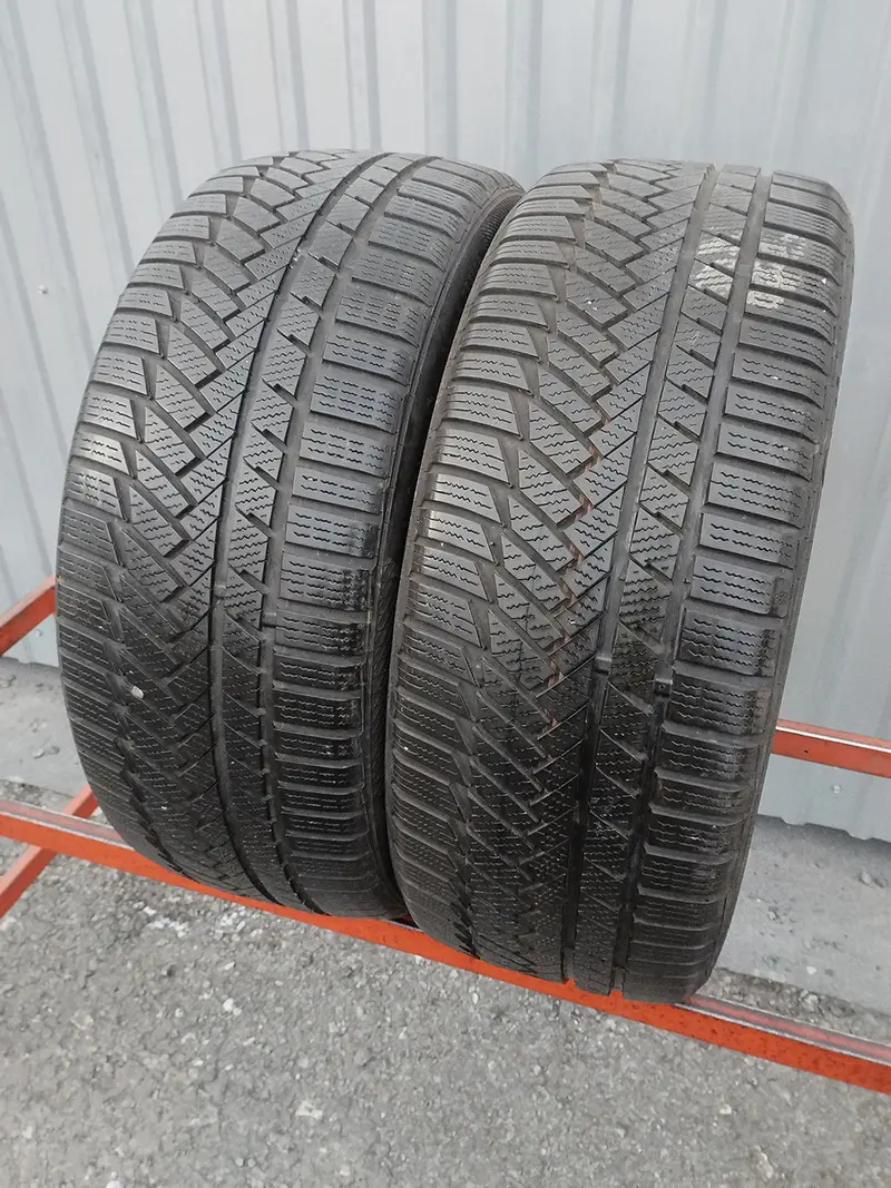 Пара б/у шин 245/45 R18 Continental ContiWinterContact TS 850 P