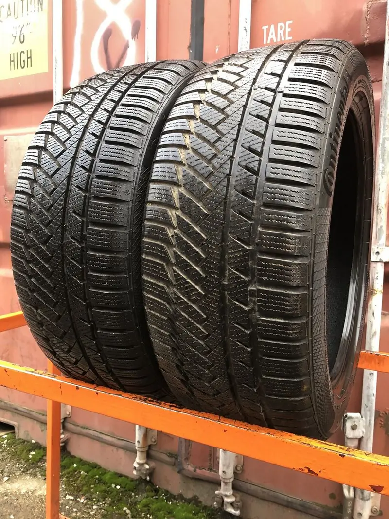 Пара б/у шин 245/45 R18 Continental ContiWinterContact TS 850 P