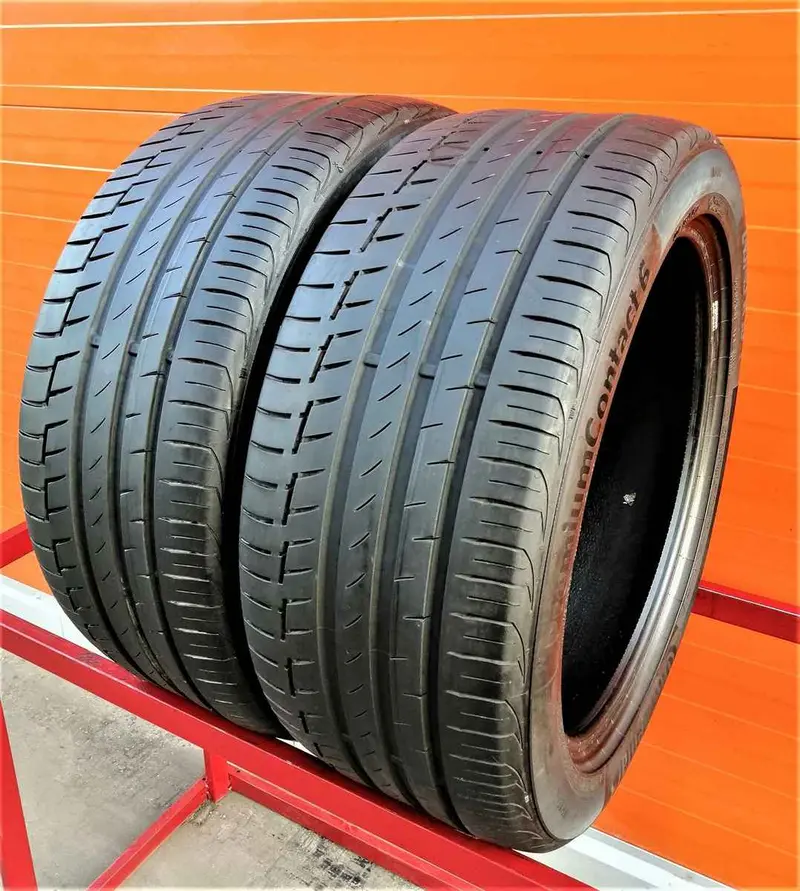 Пара б/у шин 245/45 R18 Continental PremiumContact 6