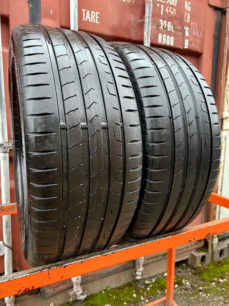 Пара б/у шин 245/45 R18 Continental PremiumContact 7