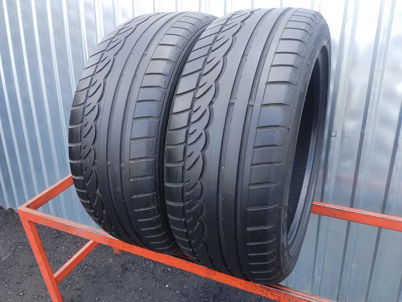 Пара б/у шин 245/45 R18 Dunlop SP Sport 01, фото 1