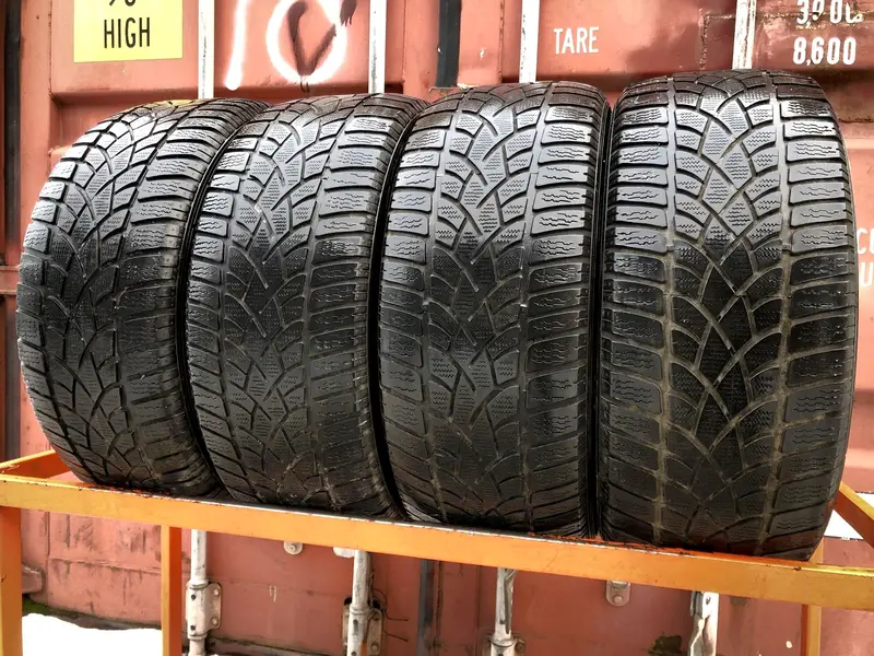 Комплект б/у шин 245/45 R18 Dunlop SP Winter Sport 3D RunFlat, фото 1