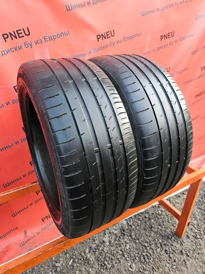 Пара б/у шин 245/45 R18 Falken Azenis FK-453 RunFlat, фото 1