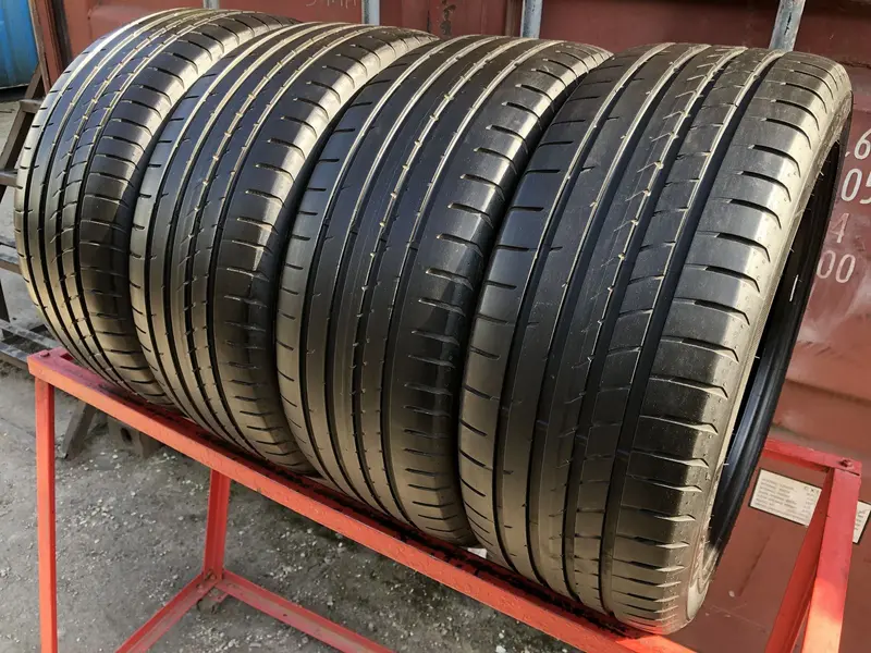 Комплект б/у шин 245/45 R18 Goodyear Eagle F1 Asymmetric 2