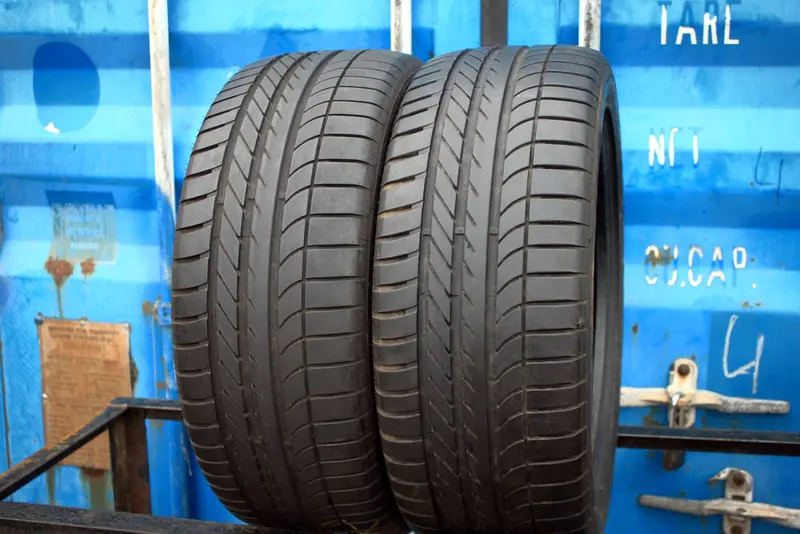 Пара б/у шин 245/45 R18 Goodyear Eagle F1 Asymmetric