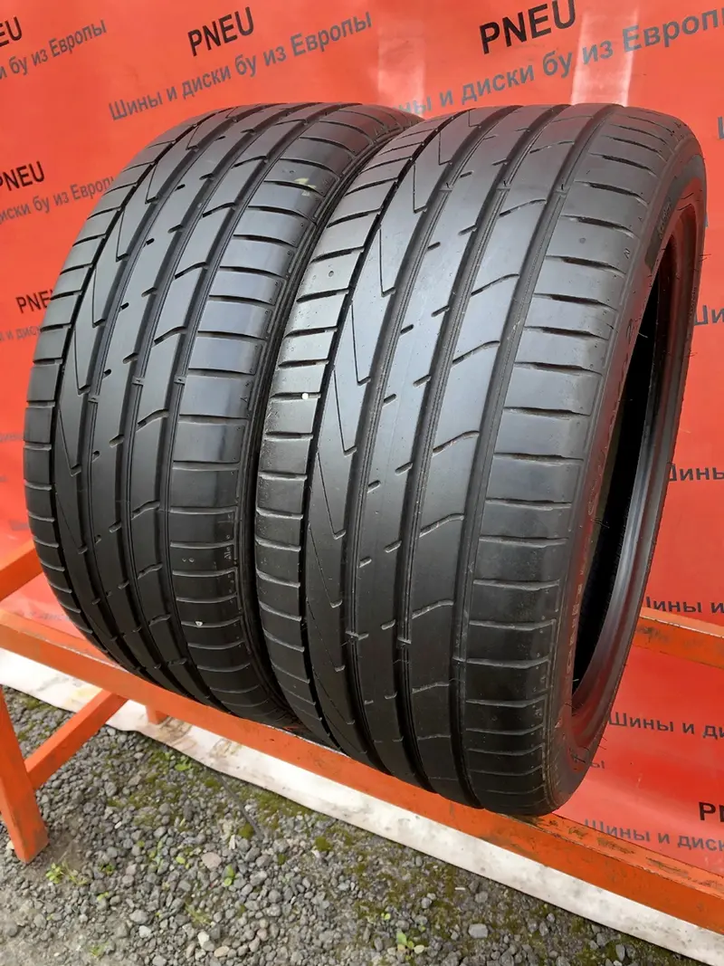 Пара б/у шин 245/45 R18 Hankook Ventus S1evo 2 K117