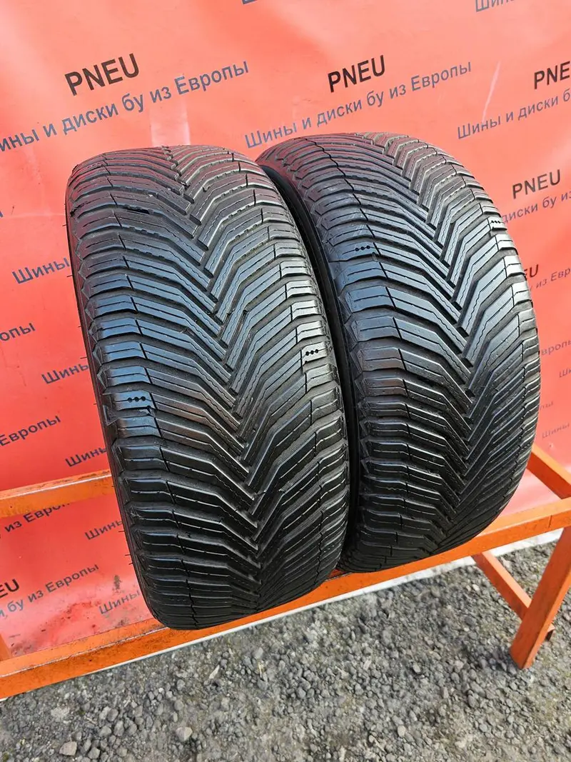 Пара б/у шин 245/45 R18 Michelin CrossClimate 2, фото 1