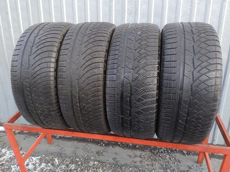 Комплект б/у шин 245/45 R18 Michelin Pilot Alpin PA 4
