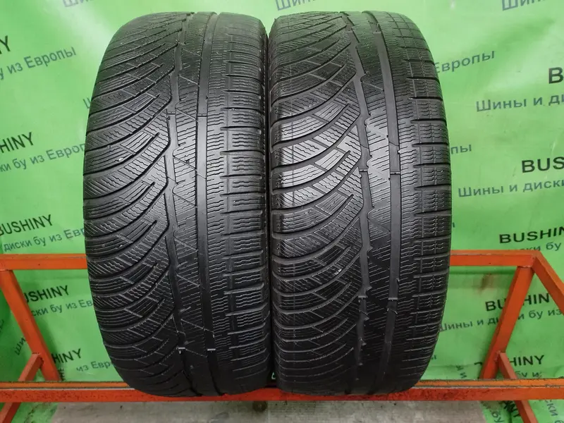 Пара б/у шин 245/45 R18 Michelin Pilot Alpin PA 4